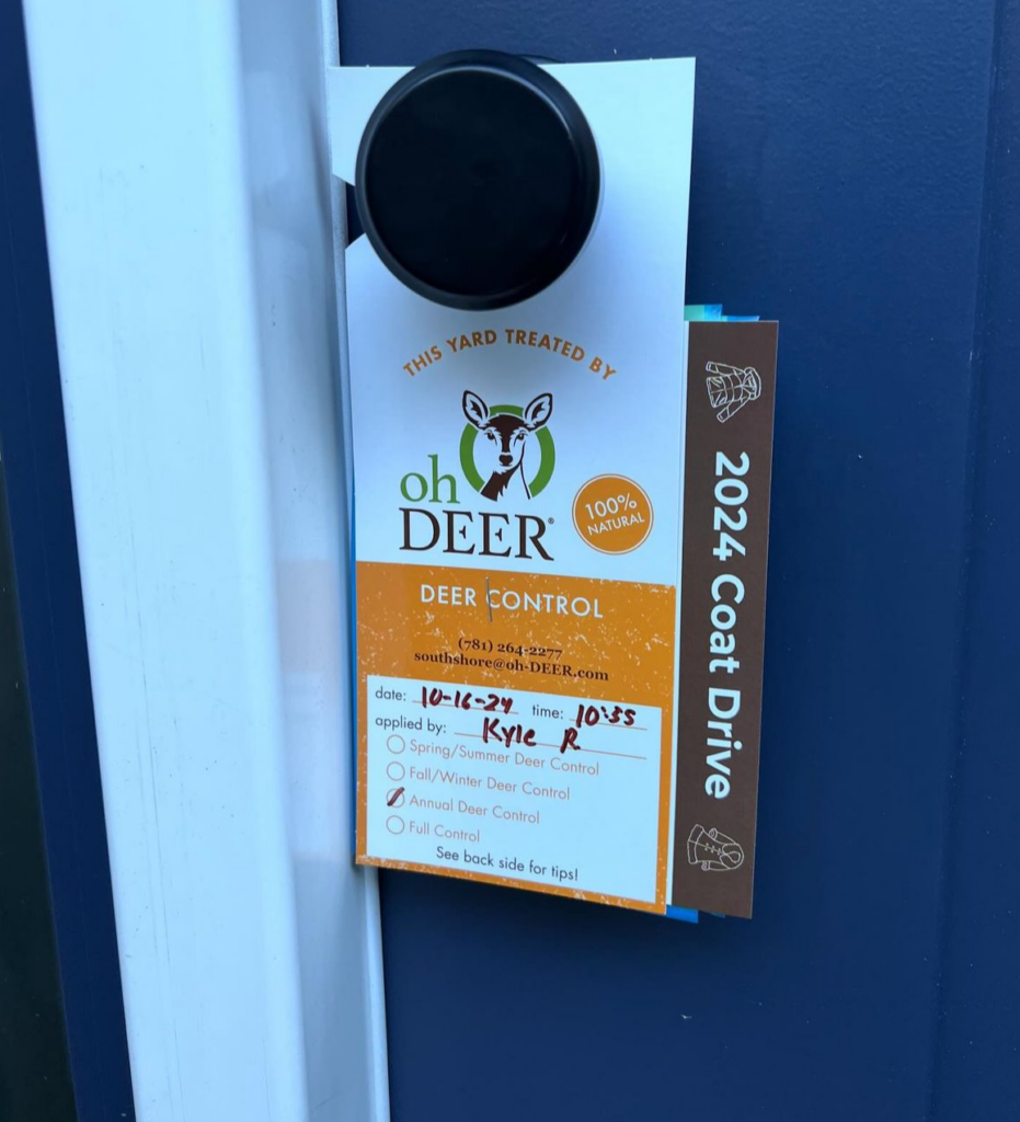 ohDEER coat drive service door hanger 