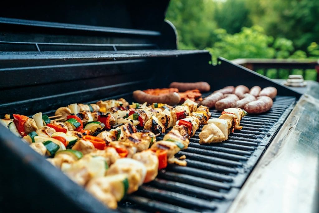 Enjoying More Time Outside with a cookout!