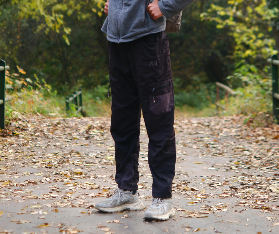 long hiking pants for tick prevention