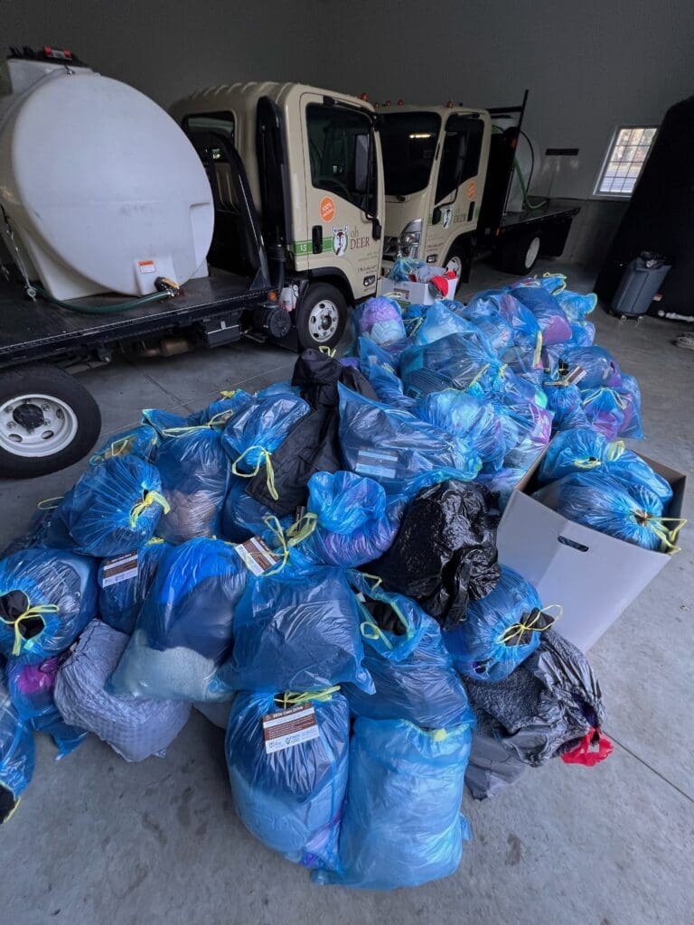 coats collected in ohDEER coat drive