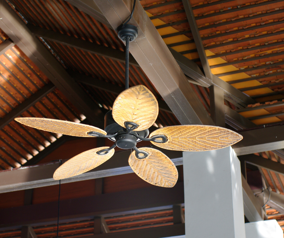 outdoor fan for mosquito bite prevention 